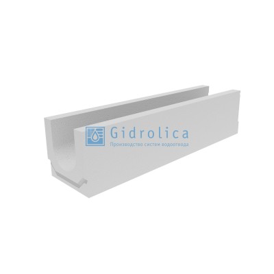 Лоток водоотводный бетонный коробчатый (СО-150мм) KU 100.24,8 (15).36,5(30) - BGU, №25-0