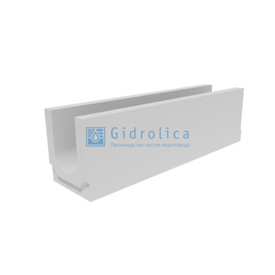 Лоток водоотводный бетонный коробчатый (СО-150мм) KU 100.24,8 (15).39(32,5) - BGU, №30-0