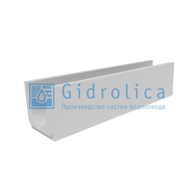 Лоток водоотводный бетонный коробчатый (СО-150мм)КU 100.21,3 (15).24(20)- BGU, № 10-0