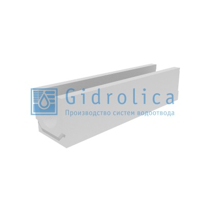 Лоток водоотводный бетонный коробчатый (СО-150мм)КU 100.24,8 (15).24(17,5) - BGU, № 0