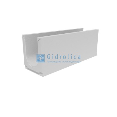 Лоток водоотводный бетонный коробчатый (СО-200мм), с уклоном 0,5% КUу 100.29,8(20).44(37) - BGU, № 29