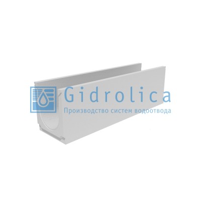 Лоток водоотводный бетонный коробчатый (СО-200мм)КU 100.26(20).30,5(25)-BGU, № 10-0