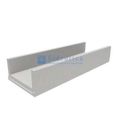 Лоток водоотводный бетонный коробчатый (СО-300мм) КП 100.36,3 (30).17,5(13) - BGF, № 15-0