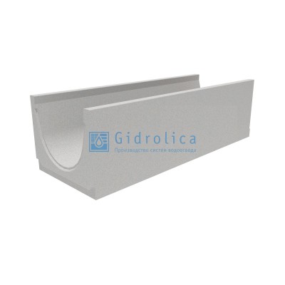 Лоток водоотводный бетонный коробчатый (СО-300мм) КU 100.36,3(30).29,5(23) - BGU, № 5-0