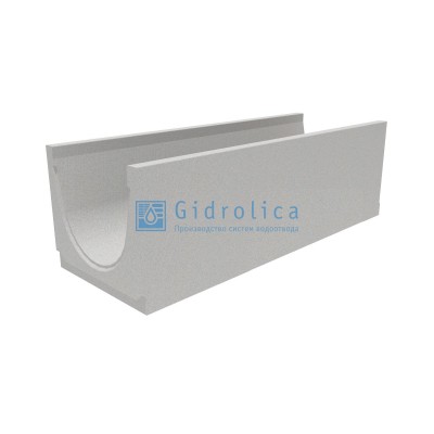 Лоток водоотводный бетонный коробчатый (СО-300мм) КU 100.36,3(30).32(25,5) - BGU, № 10-0