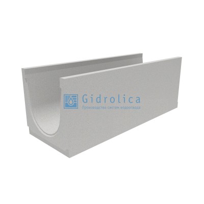Лоток водоотводный бетонный коробчатый (СО-300мм) КU 100.36,3(30).37(30,5) - BGU, № 20-0