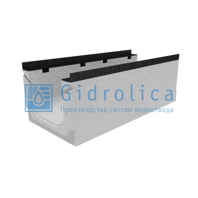 Лоток водоотводный бетонный коробчатый (СО-300мм), с уклоном 0,5%  КПу 100.44(30).36(29) - BGМ-F, № 10