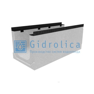 Лоток водоотводный бетонный коробчатый (СО-300мм), с уклоном 0,5%  КПу 100.44(30).41(34) - BGМ-F, № 20