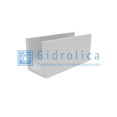 Лоток водоотводный бетонный коробчатый (СО-300мм), с уклоном 0,5%  КUу 100.39,4(30).46(39) - BGU, № 13