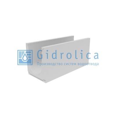 Лоток водоотводный бетонный коробчатый (СО-300мм)КU 100.39,4(30).47(40) - BGU, № 15-0