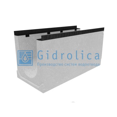 Лоток водоотводный бетонный коробчатый (СО-300мм)КU 100.44(30).50(43) - BGМ, № 10-0