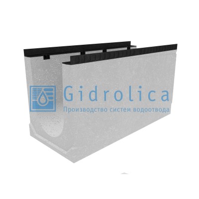 Лоток водоотводный бетонный коробчатый (СО-300мм)КU 100.44(30).55,5(48) - BGМ, № 20-0