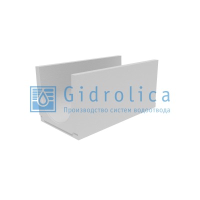 Лоток водоотводный бетонный коробчатый (СО-400мм)  КU 100.49,4(40).47(40) - BGU, № 15-0