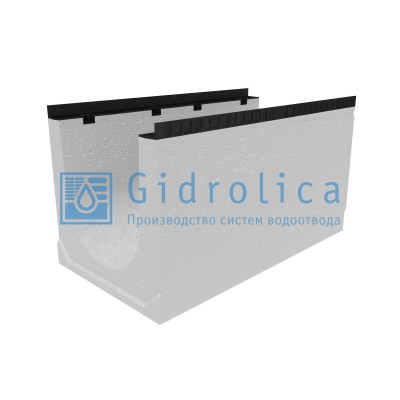 Лоток водоотводный бетонный коробчатый (СО-400мм) КU 100.54(40).55(47) - BGМ, № 20-0