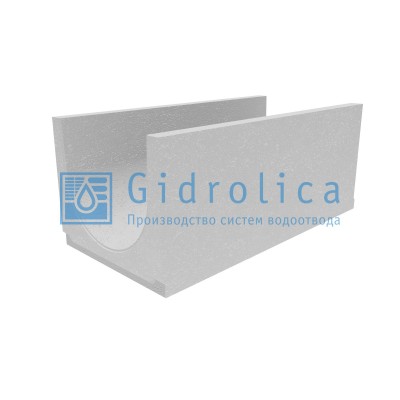 Лоток водоотводный бетонный коробчатый (СО-400мм), с уклоном 0,5%  КUу 100.49,4(40).43(36) - BGU, № 7