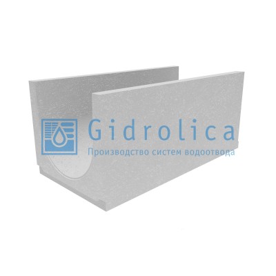 Лоток водоотводный бетонный коробчатый (СО-400мм), с уклоном 0,5% Кuу 100.49,4(40).46(39) - BGU, № 13