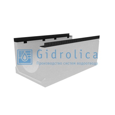 Лоток водоотводный бетонный коробчатый (СО-400мм), с уклоном 0,5% КUу 100.54(40).43(35) - BGМ, № -5