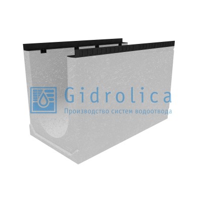 Лоток водоотводный бетонный коробчатый (СО-400мм)КU 100.54(40).65(57) - BGМ, № 40-0