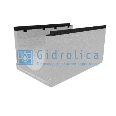 Лоток водоотводный бетонный коробчатый (СО-500мм), с уклоном 0,5%  КUу 100.65(50).54,5(45,5) - BGМ, № 19