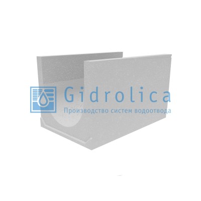 Лоток водоотводный бетонный коробчатый (СО-500мм), с уклоном 0,5%  КUу 100.65(50).60,5(51,5) - BGU-XL, № 31