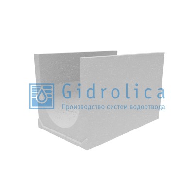 Лоток водоотводный бетонный коробчатый (СО-500мм)КU 100.65(50).65(56) - BGU-XL, № 40-0