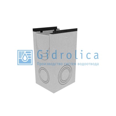 Пескоулавливающий колодец бетонный  (СО-300мм), односекционный с чугунной насадкой ПКП 50.44(30).90(85) - BGМ