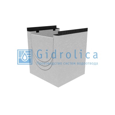 Пескоулавливающий колодец бетонный  (СО-400мм), верхняя часть с чугунной насадкой ПКП 50.54(40). 60 - BGM