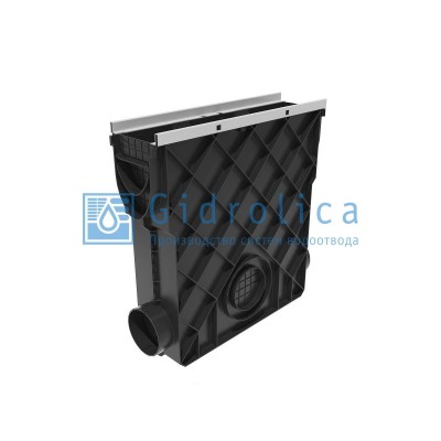 Пескоуловитель VS LINE DN100.14.50 -пластиковый с корзиной, насадкой